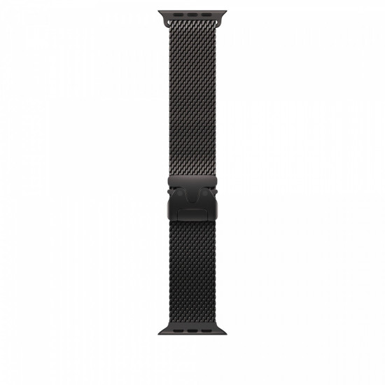 Black Titanium Milanese Loop 49 mm - S