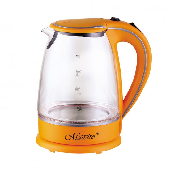 ELECTRIC KETTLE GLASS 1,7L, 2000W