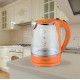 ELECTRIC KETTLE GLASS 1,7L, 2000W