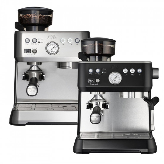 Espresso machine Grind and Infuse Perfetta black