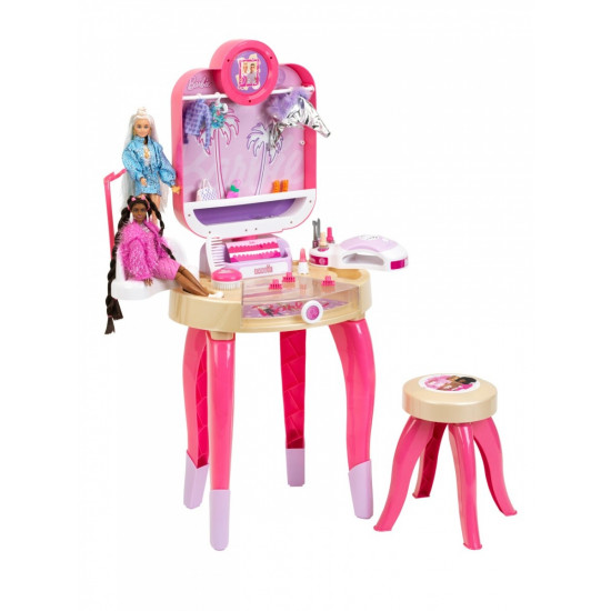 Klein Barbie Dressing Table with Gel Nail Lam