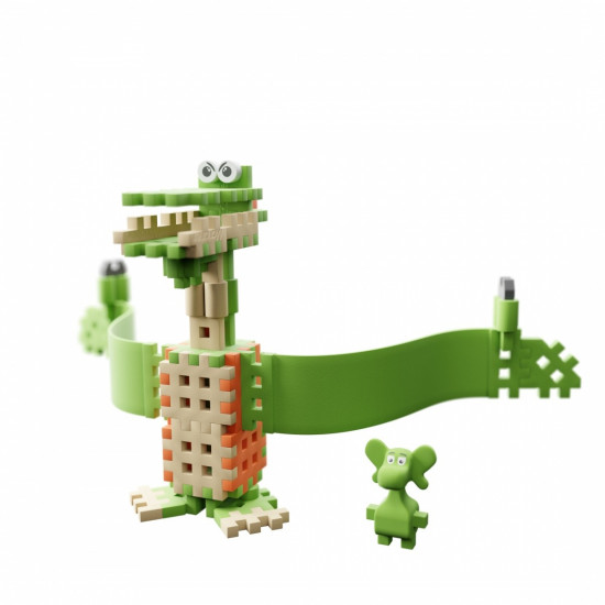 Blocks Mini Waffle - Diplodocus and Pterodactyl 60 elements