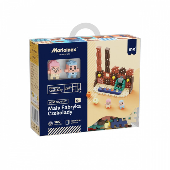 Blocks Mini Waffle - Wedel Little chocolate 100 elements