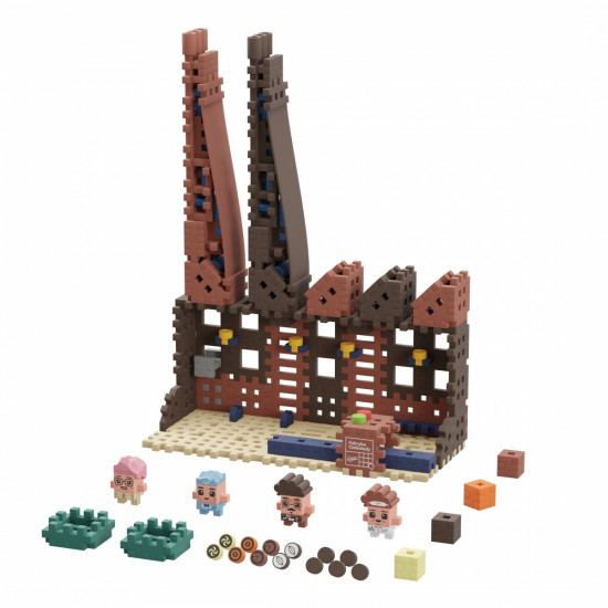 Bricks Mini Waffle - Wadel Chocolate Factory 230 elements