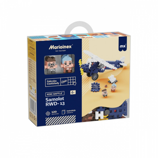 Blocks Mini Waffle Wedel - Plane RWD-13 120 elements