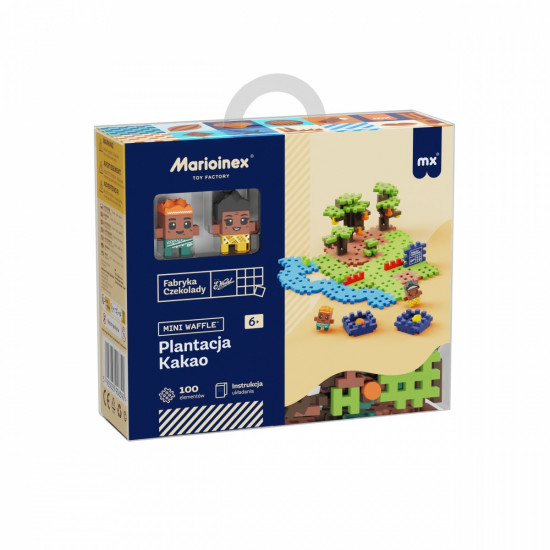 Blocks Mini Waffle Wedel - Cocoa plantation 100 elements