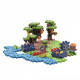 Blocks Mini Waffle Wedel - Cocoa plantation 100 elements