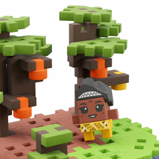 Blocks Mini Waffle Wedel - Cocoa plantation 100 elements