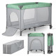 Travel bed BELOVE green