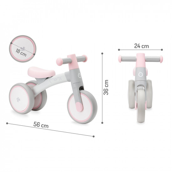 Balance bike TEDI pink