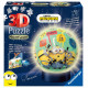 3D Puzzle Minions Glowing Ball