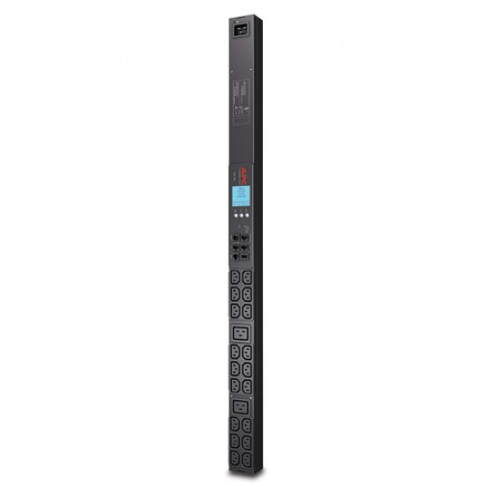 AP8858 Rack PDU 2G, Metered, ZeroU, 20A/208V, 16A/230V, (18) C13 & (2) C19