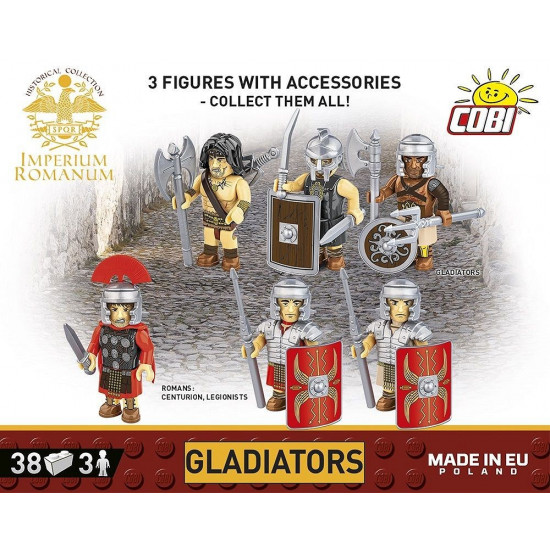 Blocks Imperium Romanum - Gladiators 3 figurines