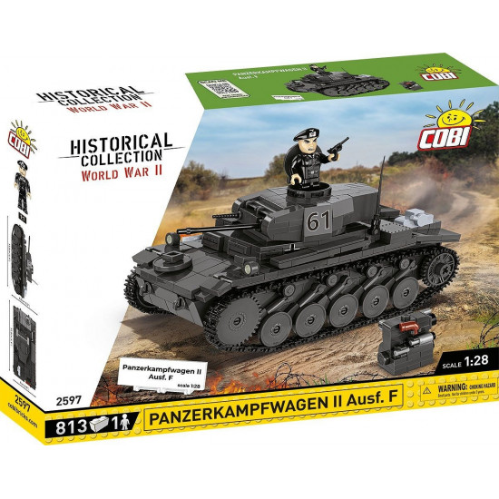 Blocks Tank Panzerkampfwagen II 813 blocks