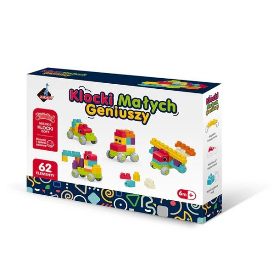 Little geniuses building blocks 62 pieces