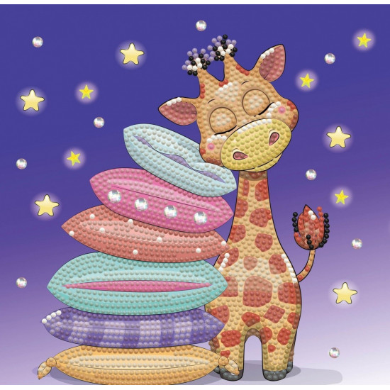 Mosaic Diamond Dotz - Giraff Pillow box