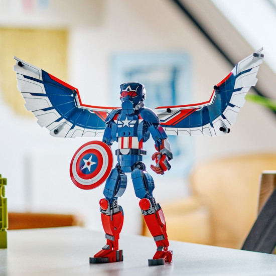 Blocks Super Heroes 76296 New Captain America Construction Figure