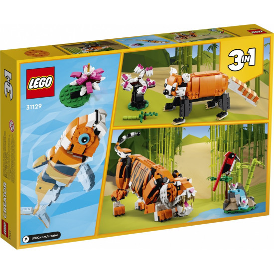 Bricks Creator 31129 Majestic Tiger