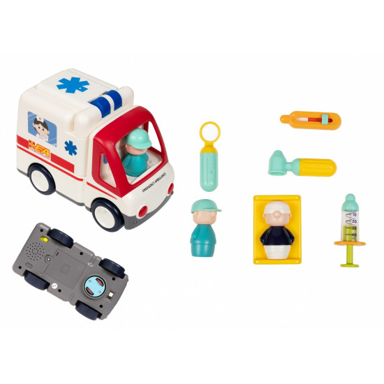 Ambulance with light and sound