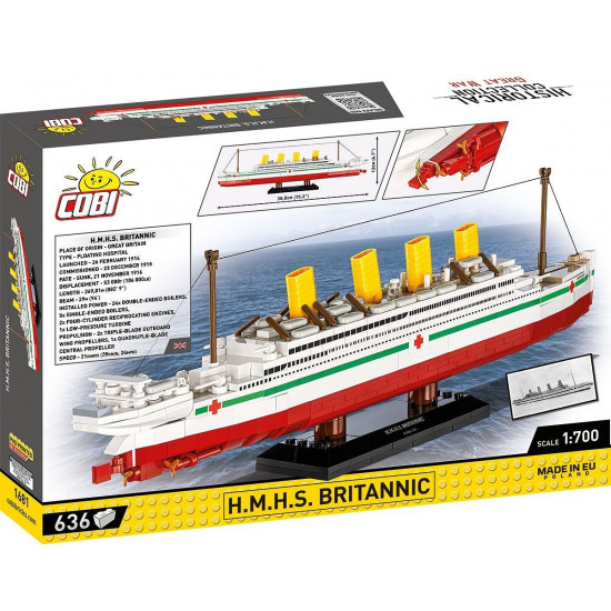 Blocks H.M.H.S. Britannic 636 blocks