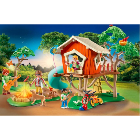 Blocks Family Fun Set with figures 71001 Tree house with slide