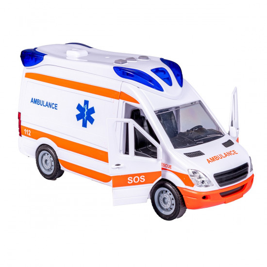 Auto ambulance with stretcher