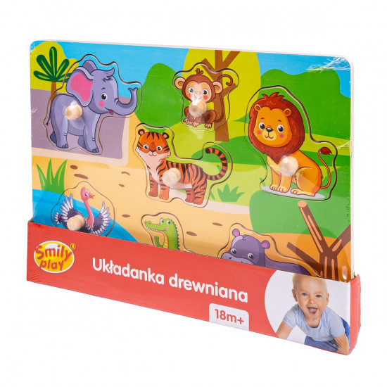 Wooden puzzle ZOO