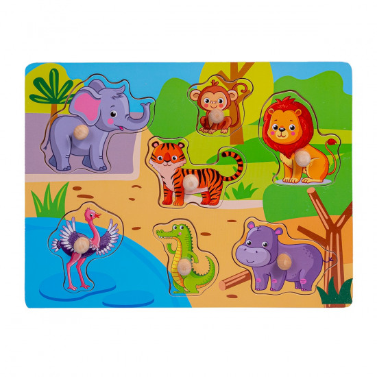 Wooden puzzle ZOO