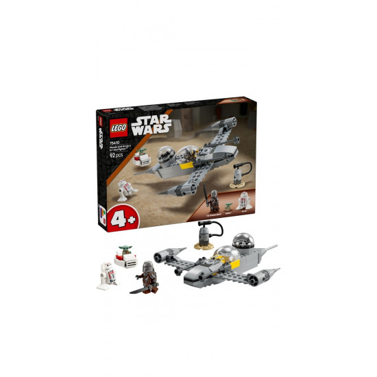 Star Wars 75410 Mando and Grogus N-1 Starfighter