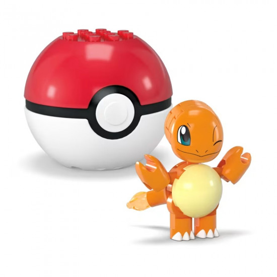 Blocks Mega Pokemon Pokeball 2-pack Charmander and Eevee