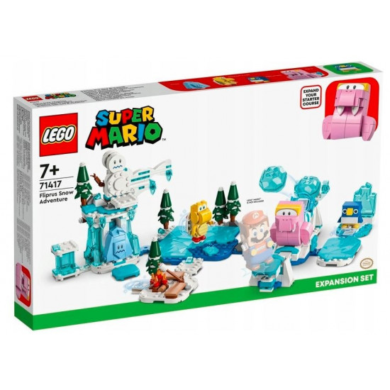 Bricks Super Mario 71417 Fliprus Snow Adventure Expansion Set