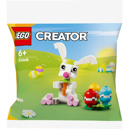 Bricks Creator 30668 Easter Bunny with Colorful Eggs