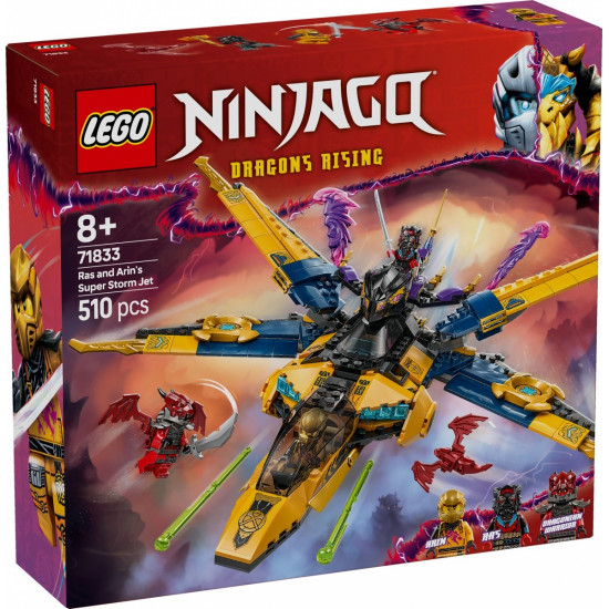 Bricks Ninjago 71833 Ras and Arins Super Storm Jet