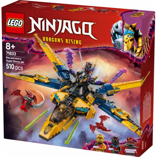 Bricks Ninjago 71833 Ras and Arins Super Storm Jet