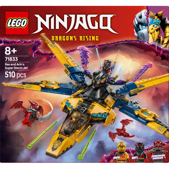 Bricks Ninjago 71833 Ras and Arins Super Storm Jet