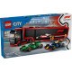 Bricks City 60445 F1 Truck with RB20 & AMR 24 F1 Cars