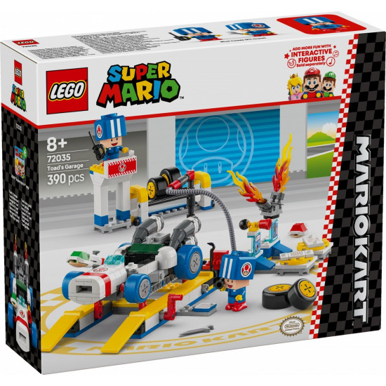 Bricks Super Mario 72035 Mario Kart - Toads Garage