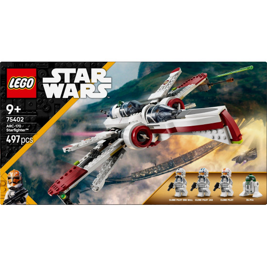 Blocks Star Wars 75402 Starfighter ARC-170