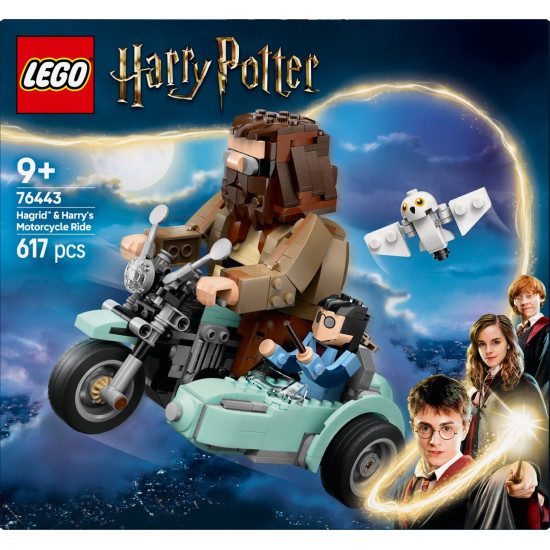 Blocks Harry Potter 76443 Hagrid and Harry's Motorcycle Ride