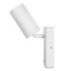 Wall light GU10, with switch, white MCE369 W