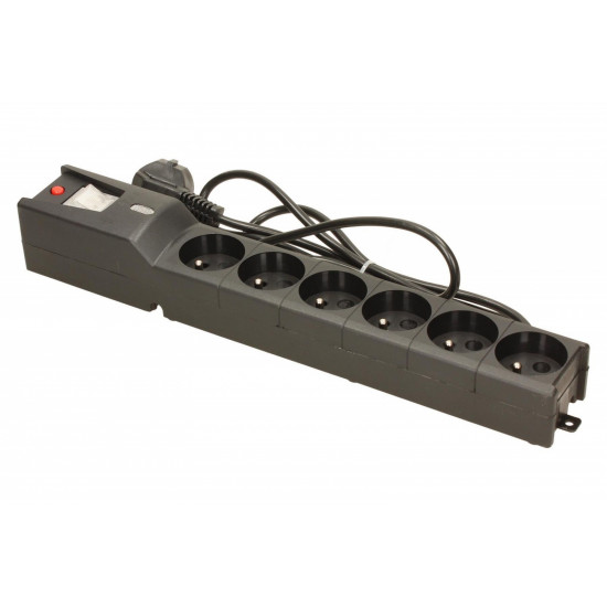 Surge protector LX610 1,5M BLACK