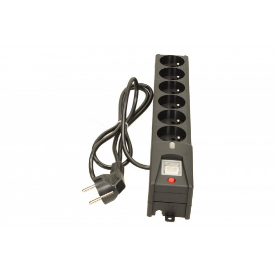 Surge protector LX610 1,5M BLACK