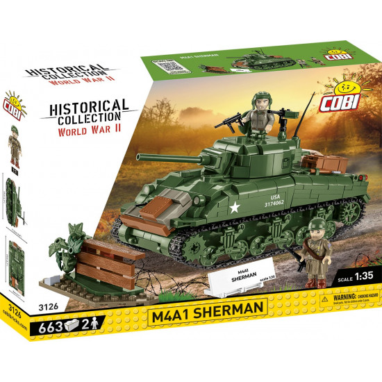 Blocks M4A1 Sherman 663 blocks