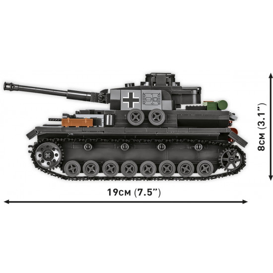 Blocks Panzerkampf wagen IV Ausf. G 643 blocks