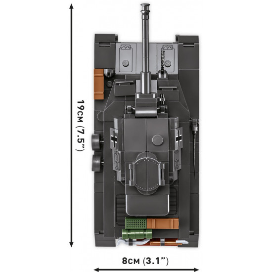 Blocks Panzerkampf wagen IV Ausf. G 643 blocks