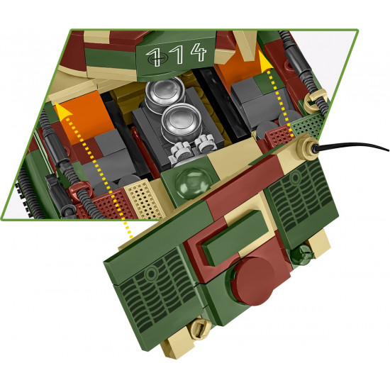 Blocks Pz.Kpfw. VI Tiger Ausf. E 870 blocks