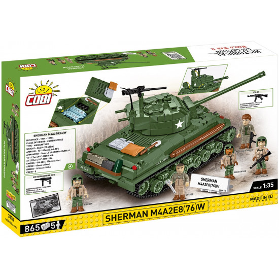 Blocks Sherman M4A2E8 865 blocks