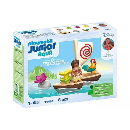 Set with figurines Junior Disney: Moanas Boat