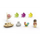 Set with figurines Junior Disney: Moanas Boat