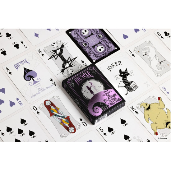 Burton Nightmare B4 Xmas Playing Cards